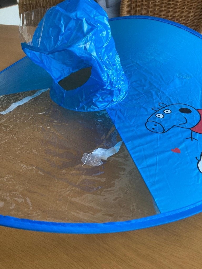 UFO regenhoed/ regencape/ paraplu/ regenmuts/ regenpet/ jas, Caravans en Kamperen, Ophalen of Verzenden, Nieuw, Regenponcho, Kinderen