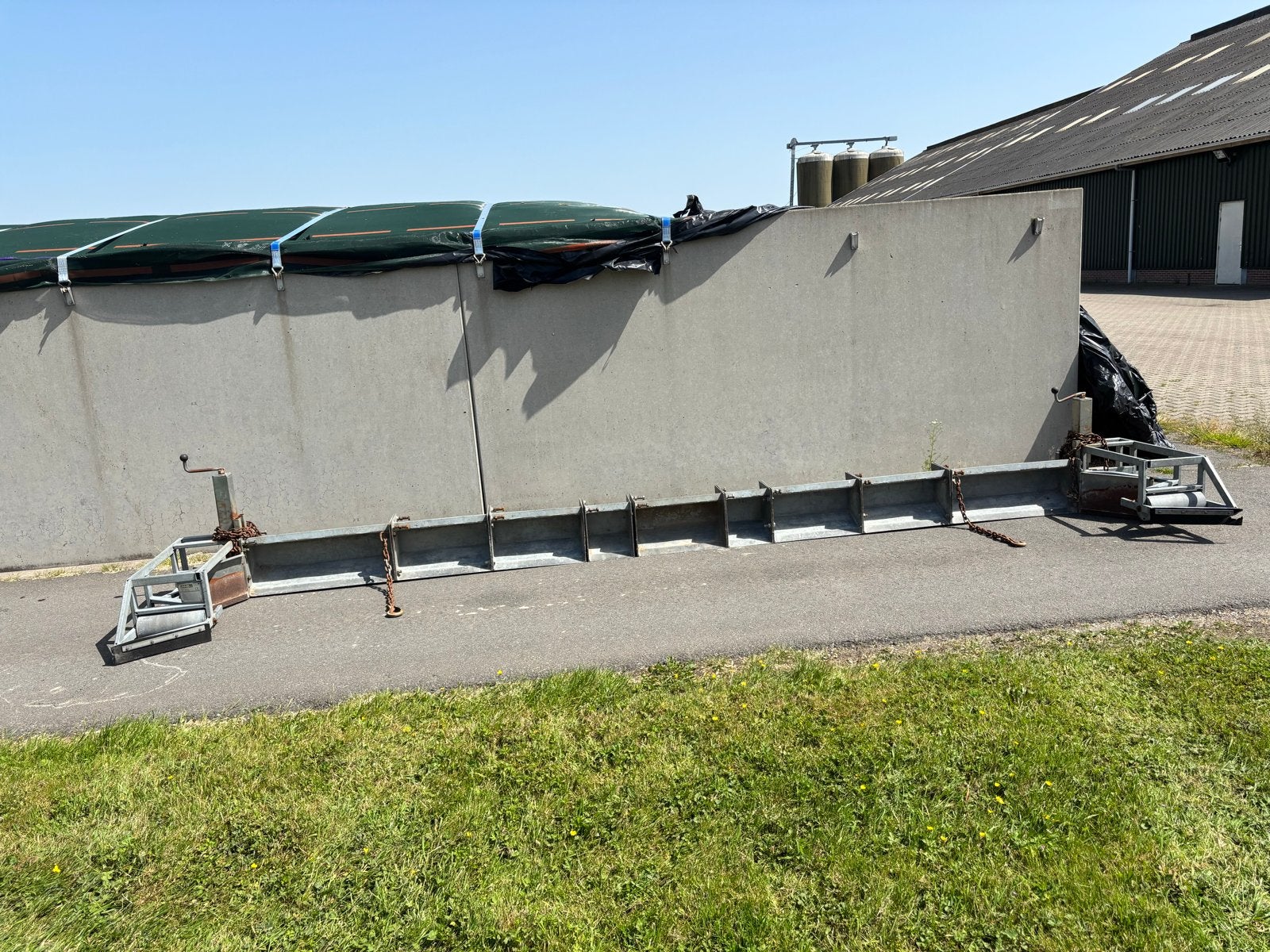 Lara afrijbalk 5 meter, Ophalen of Verzenden
