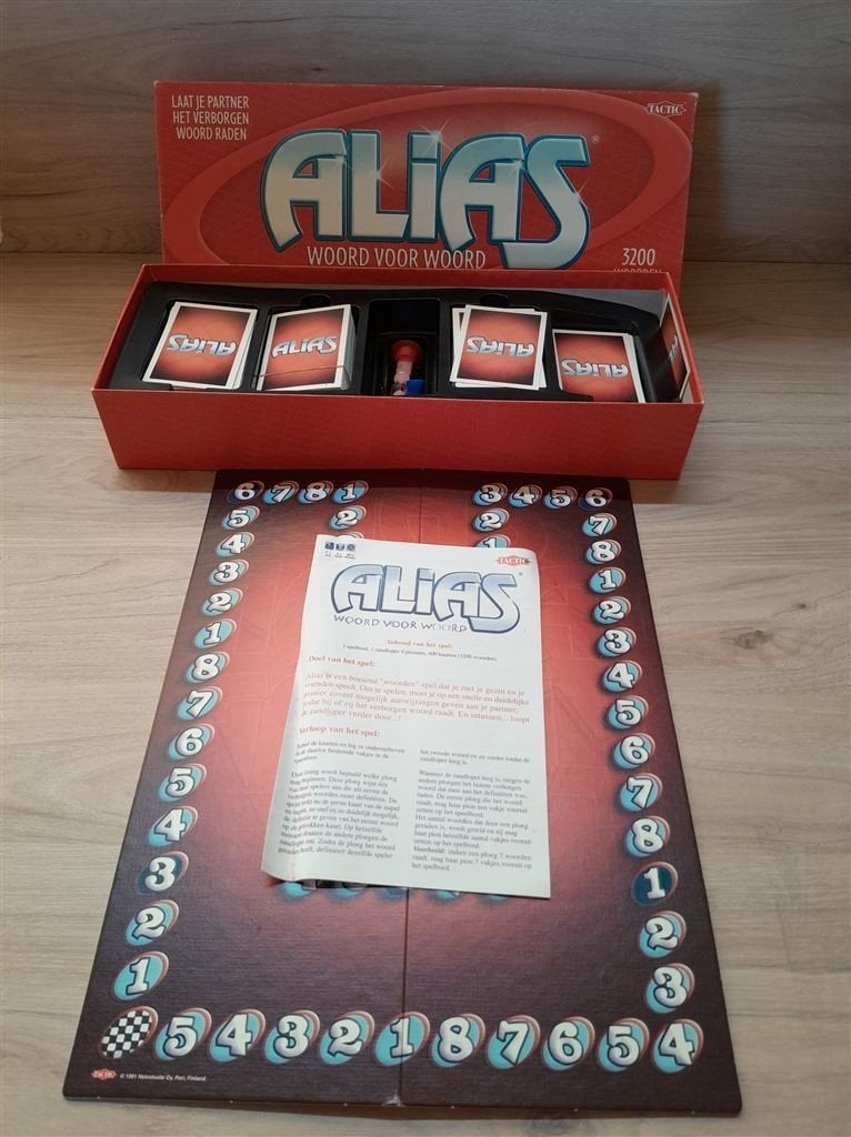 Alias woord voor woord - s3789, Verzenden, Zo goed als nieuw