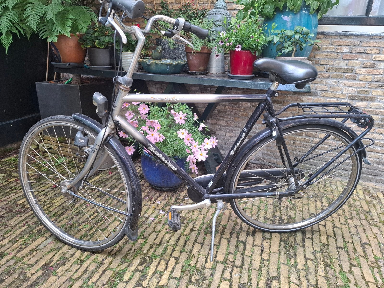 Mooie Batavus herenfiets aangeboden in zeer goede staat. Ide, Fietsen en Brommers, Ophalen, Gebruikt, Batavus, Versnellingen