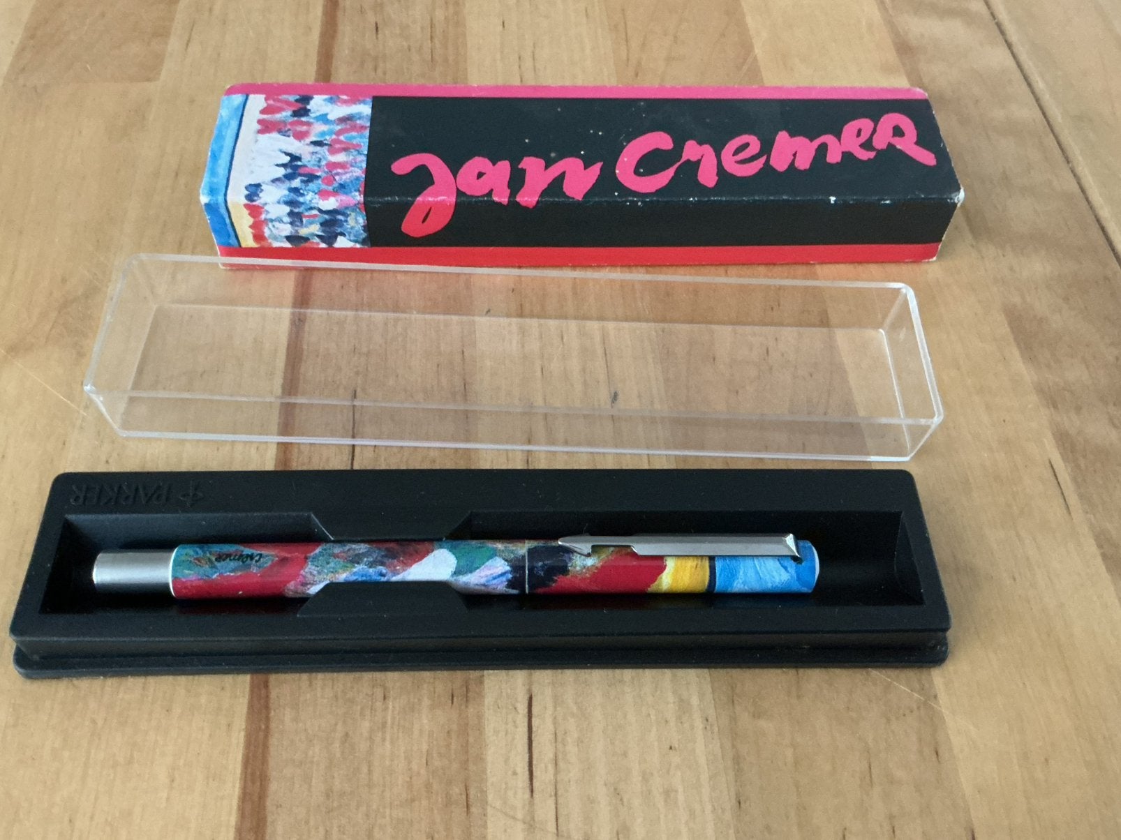 Decembercadeau collectersitem PARKER pen Jan Cremer nieuw, Ophalen of Verzenden, Nieuw, Balpen, Parker