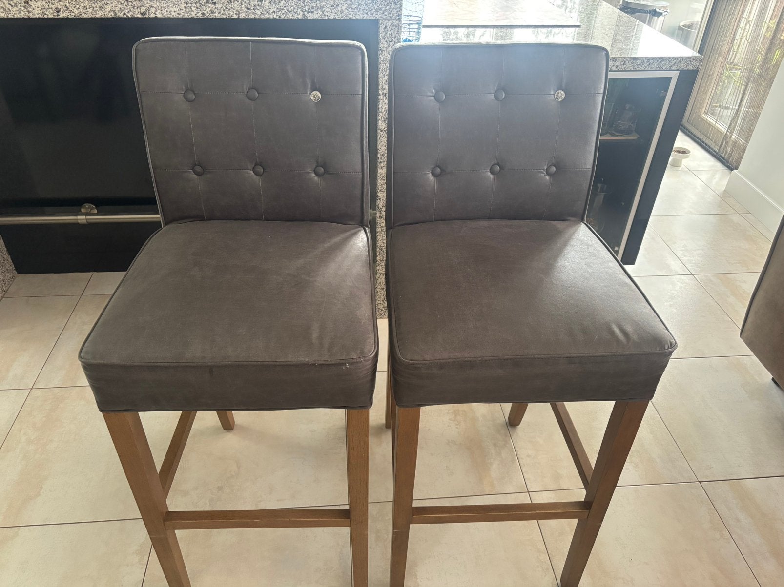 RIVIERA MAISON BARKRUKKEN, Ophalen, Gebruikt, 60 tot 90 cm, Leer