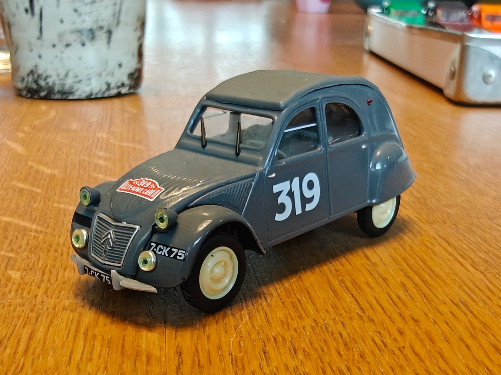 Norev Citroen 2CV AZ Monte Carlo Rally EEND, Ophalen of Verzenden, Nieuw, Auto