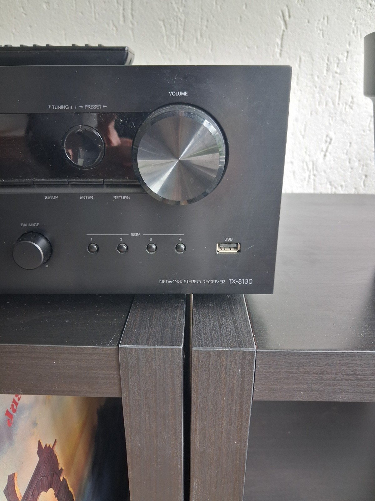 Onkyo TX-8130 Netwerk Stereo Receiver met afstandsbediening, Gebruikt, Ophalen of Verzenden, 120 watt of meer, Stereo