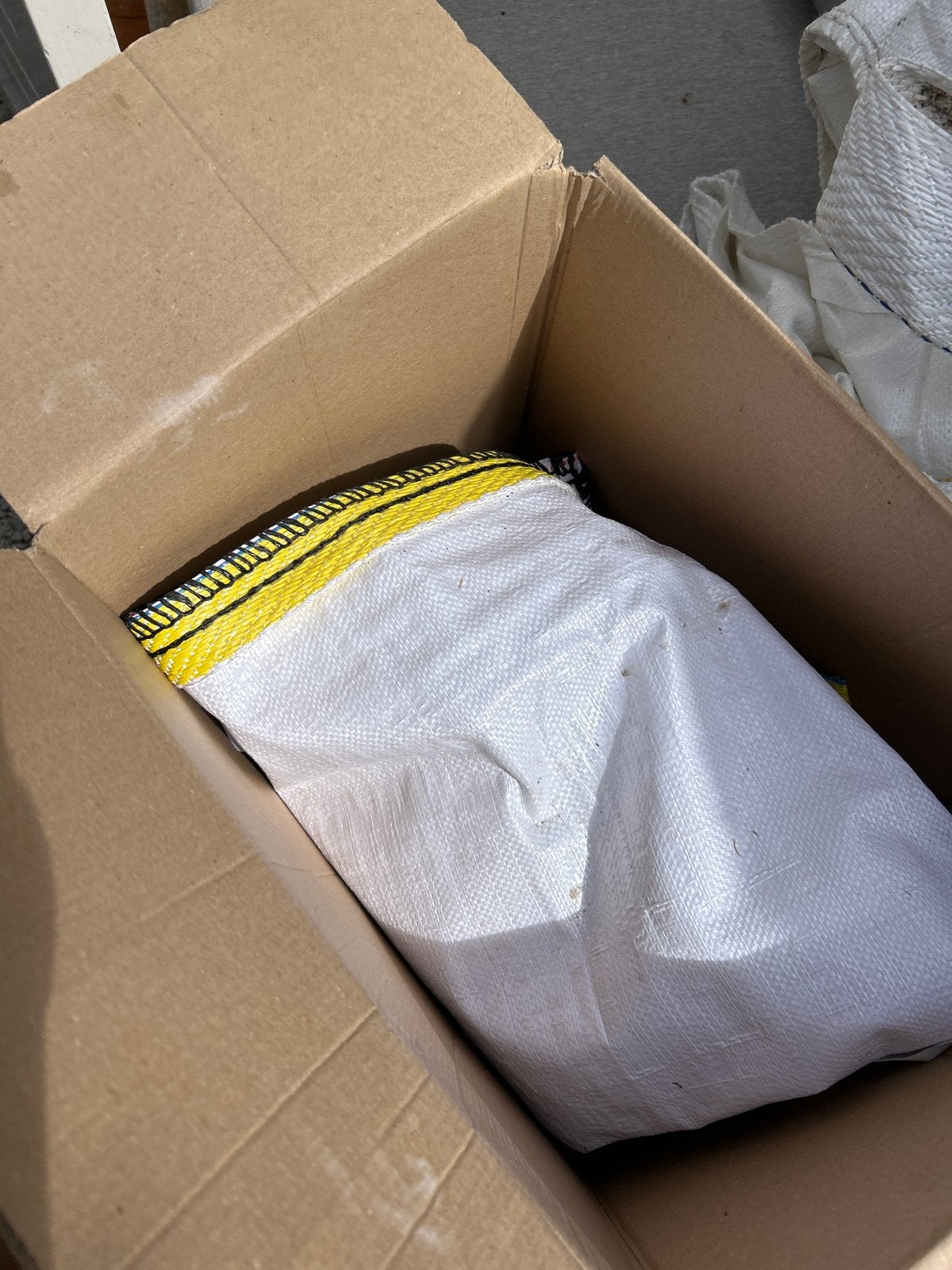 Big bags 750 kg twee in doos, Ophalen, Nieuw