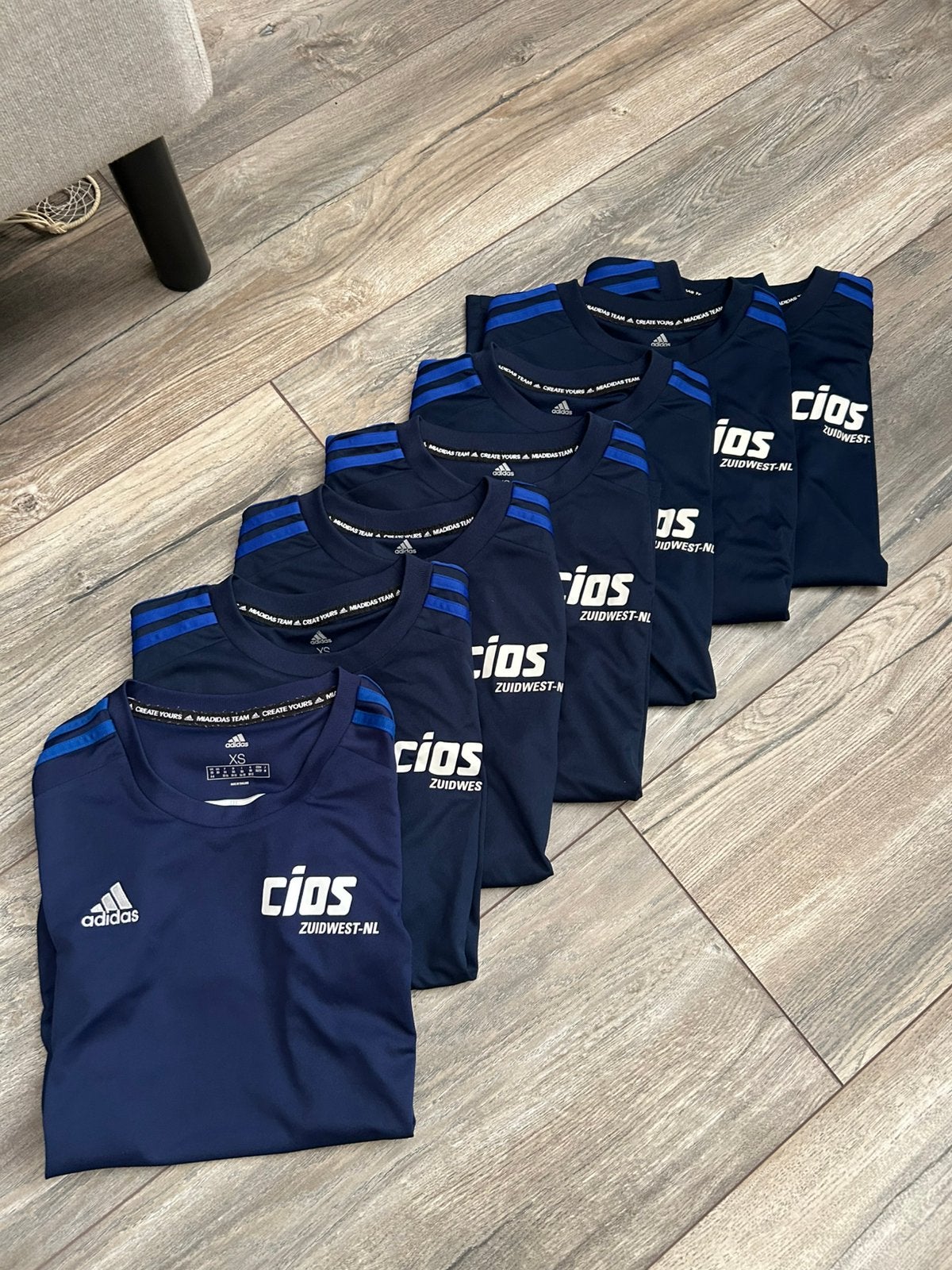 Complete set Cios Kleding, Blauw, Ophalen of Verzenden, Zo goed als nieuw, Adidas