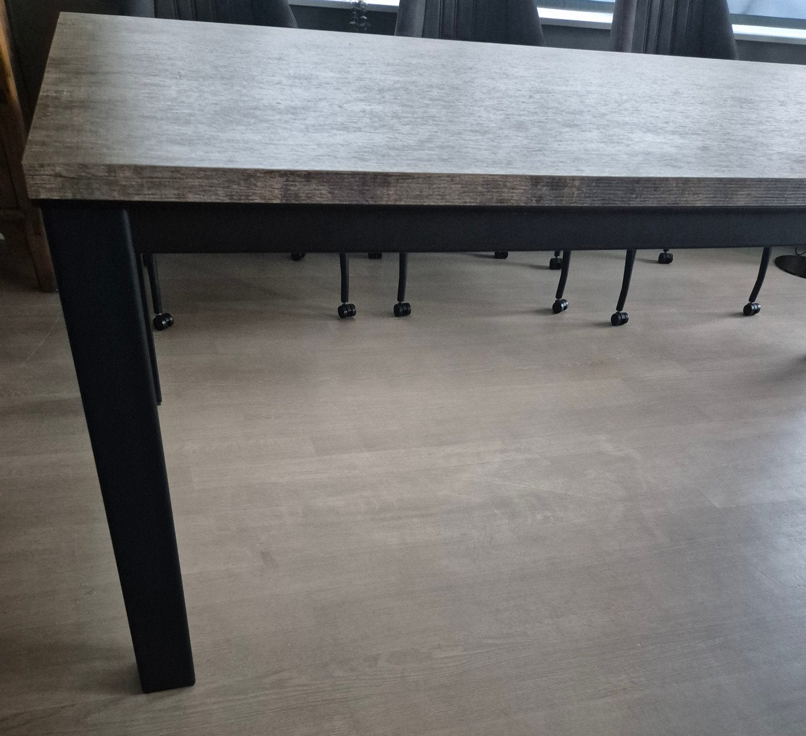 Eetkamertafel groot, Huis en Inrichting, Tafels | Eettafels, Ophalen, 200 cm of meer, 50 tot 100 cm, Zo goed als nieuw