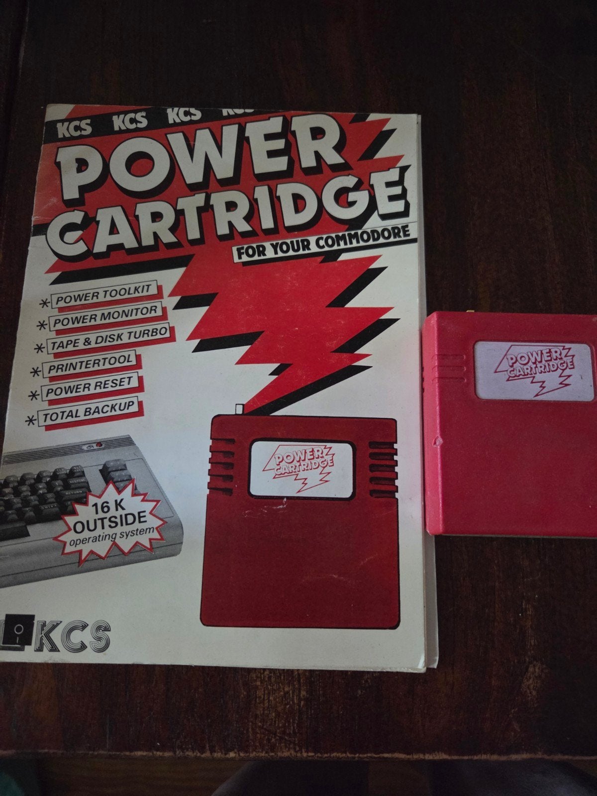 KCS Power Cartridge voor Commodore - Toolkit & Turbo, Computers en Software, Ophalen of Verzenden, KCS