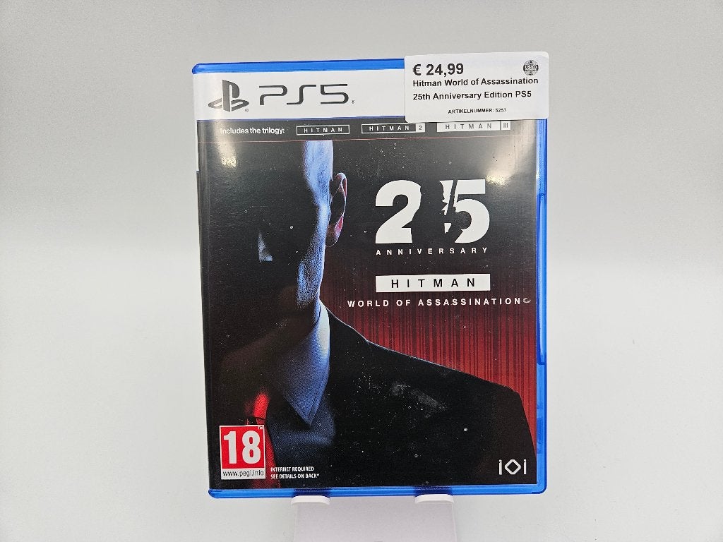Hitman World of Assassination 25th Anniversary Edition PS5, Ophalen of Verzenden, Zo goed als nieuw