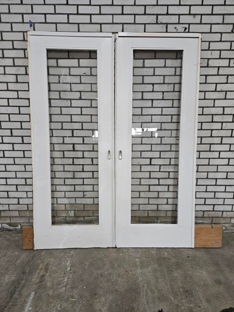 Ensuite deuren setje, Gebruikt, Overige typen, 150 tot 225 cm, Inclusief glas