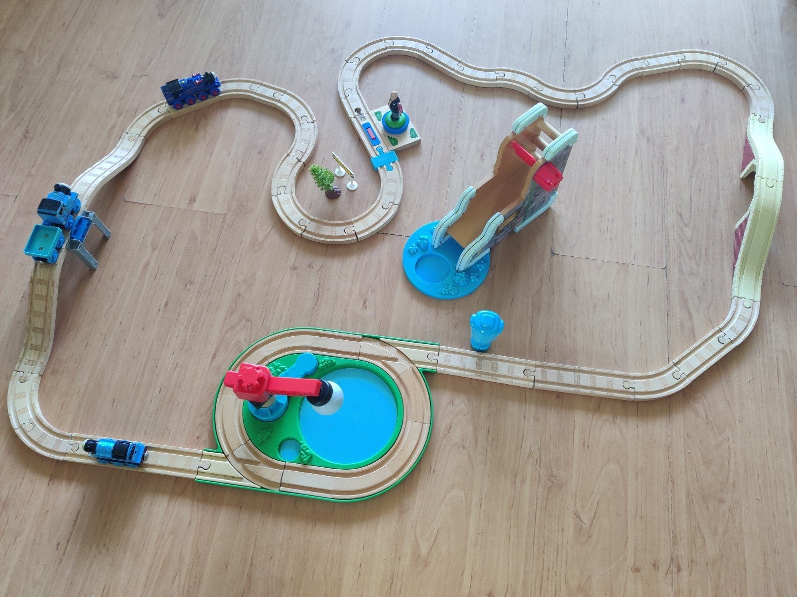 Thomas de trein spoorbaan, Ophalen, Gebruikt