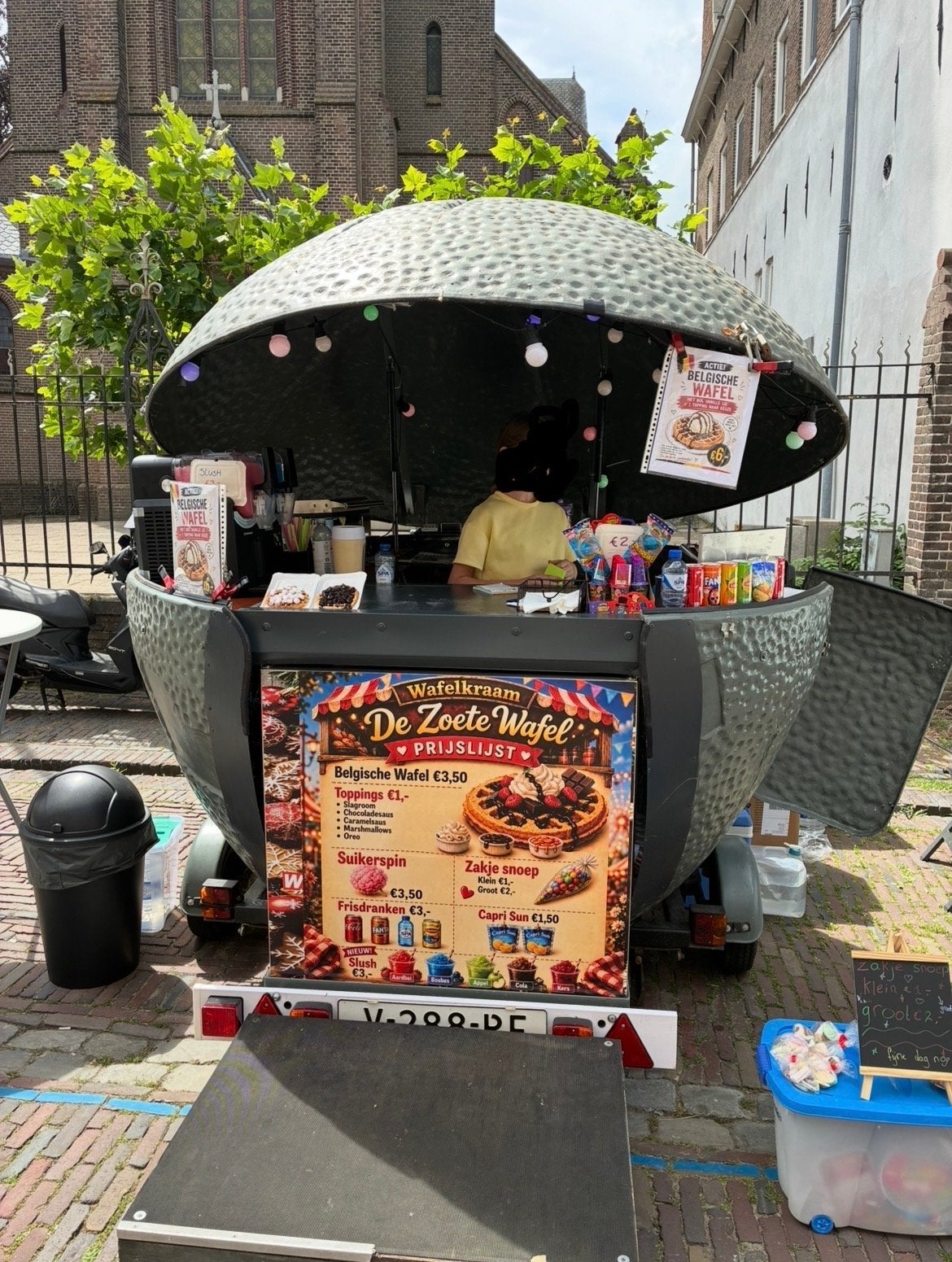 Foodtruck - Unieke Wafelkraam op Wielen, Ophalen