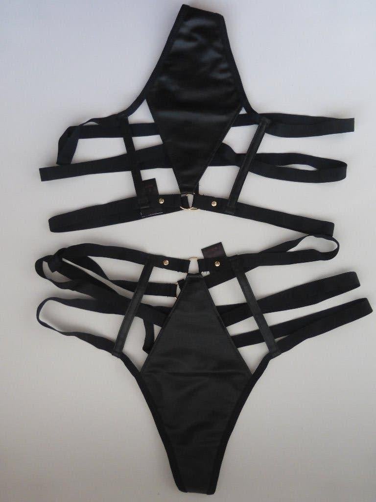 Set: 2 strings van Hunkemöller, Hunkemöller, Verzenden, Zwart, String