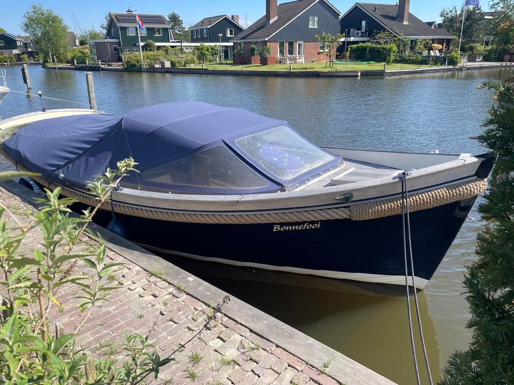 Super mooie Drachtster sloep 725, Watersport en Boten, Sloepen, Ophalen, 19 pk, Kunststof, Gebruikt