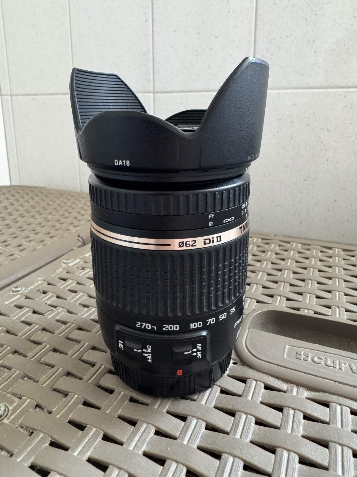 Tamron (Canon) 18-270mm Di II PZD VC lens, Ophalen of Verzenden, Zo goed als nieuw, Telelens