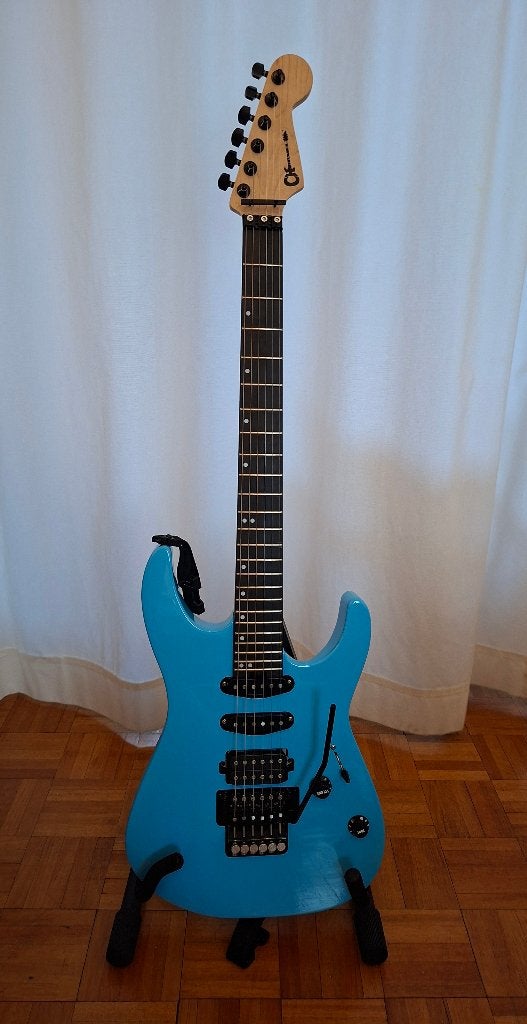 Charvel pro mod dk24 hss fr eb nieuwstaat, Muziek en Instrumenten, Snaarinstrumenten | Gitaren | Elektrisch, Ophalen, Zo goed als nieuw