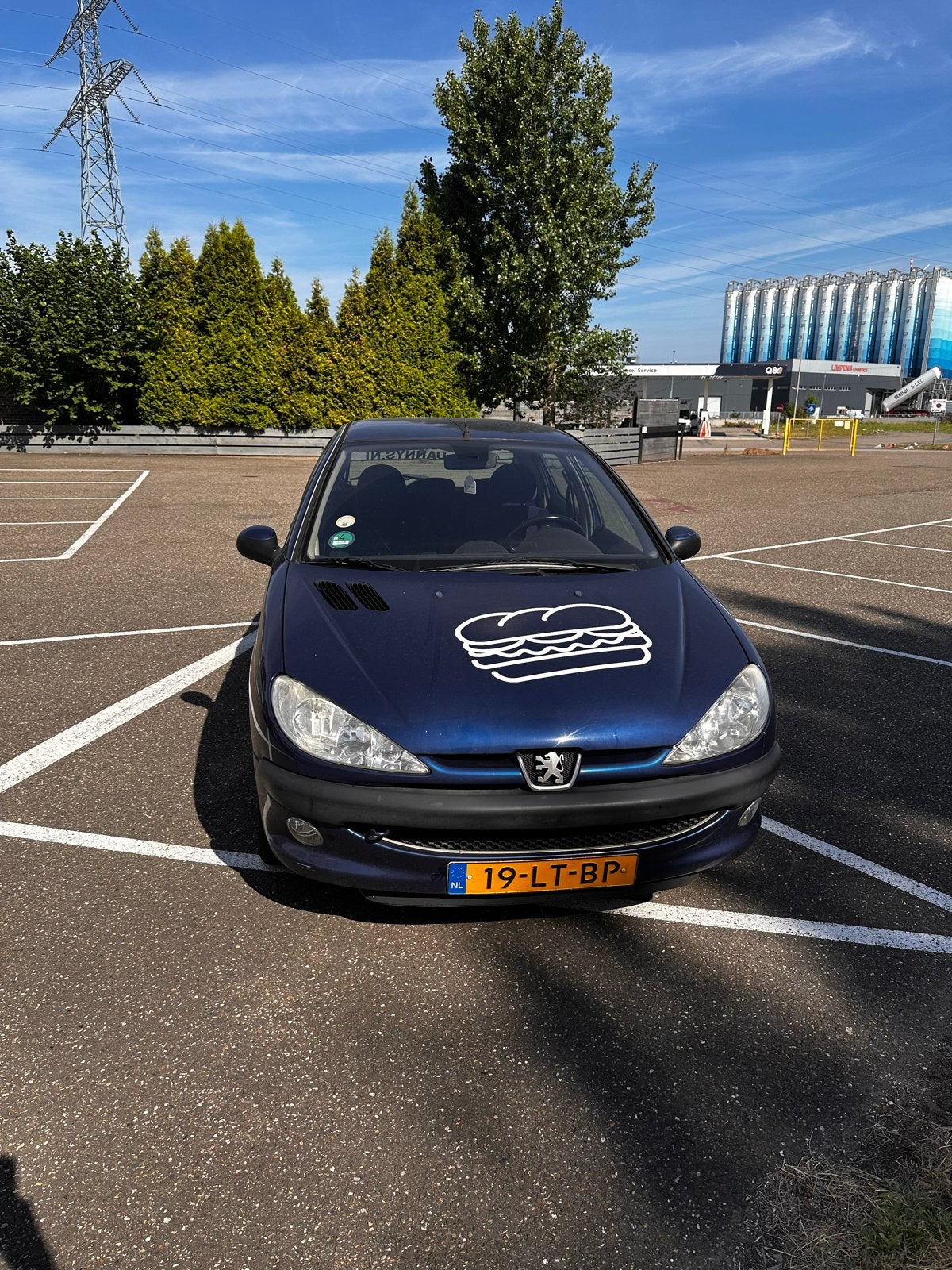 Peugeot 206 1.4 5D 2003 Blauw, Auto's, Peugeot, Particulier, Benzine, C, Hatchback, Handgeschakeld, Origineel Nederlands, Blauw