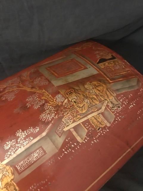 Chinese lak doos, Ophalen of Verzenden, Gebruikt, Hout, Japandi