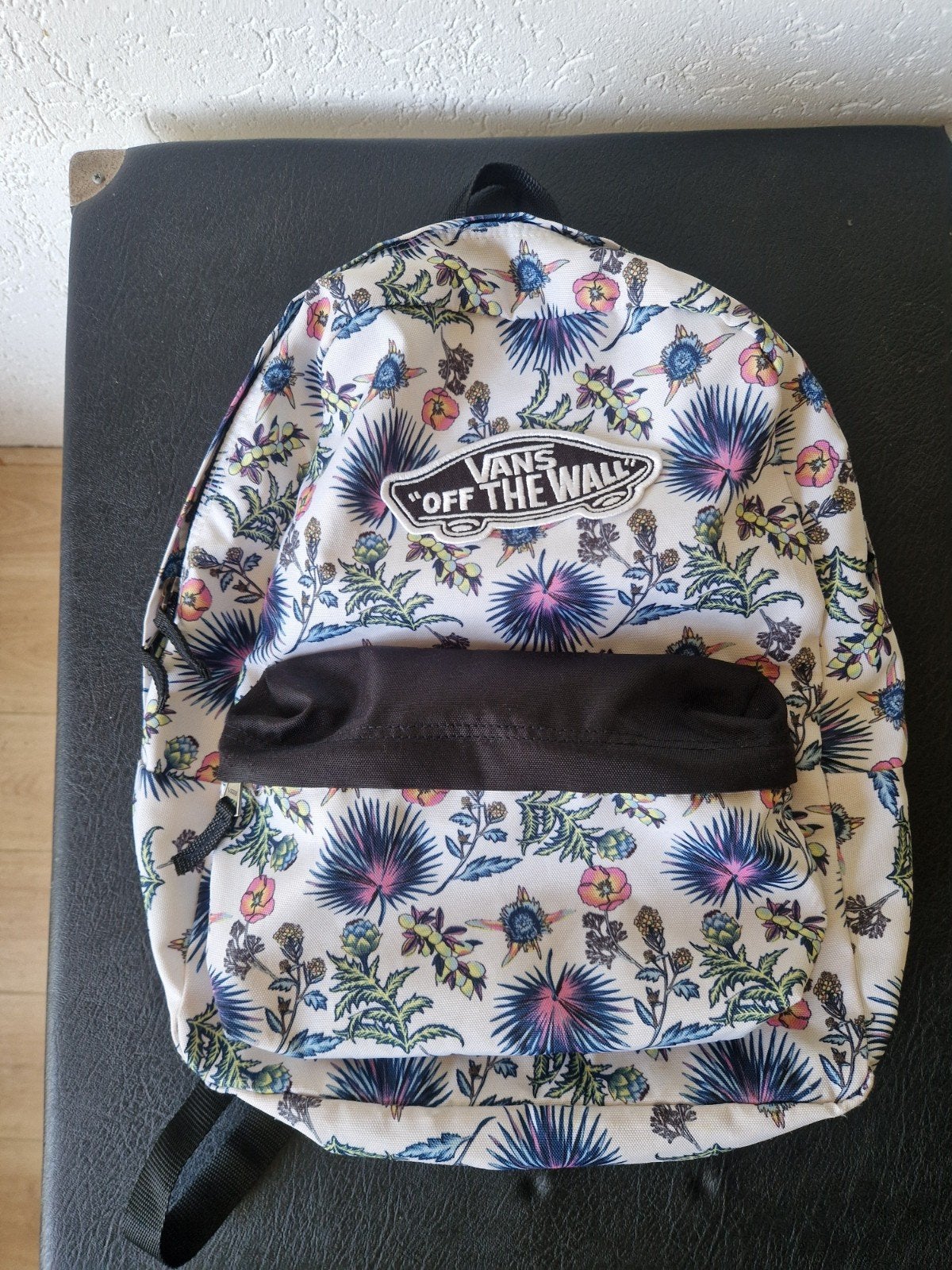 Vans "Off The Wall" rugzak met bloemenprint zgan, Sieraden, Tassen en Uiterlijk, Ophalen of Verzenden, Zo goed als nieuw, Overige merken