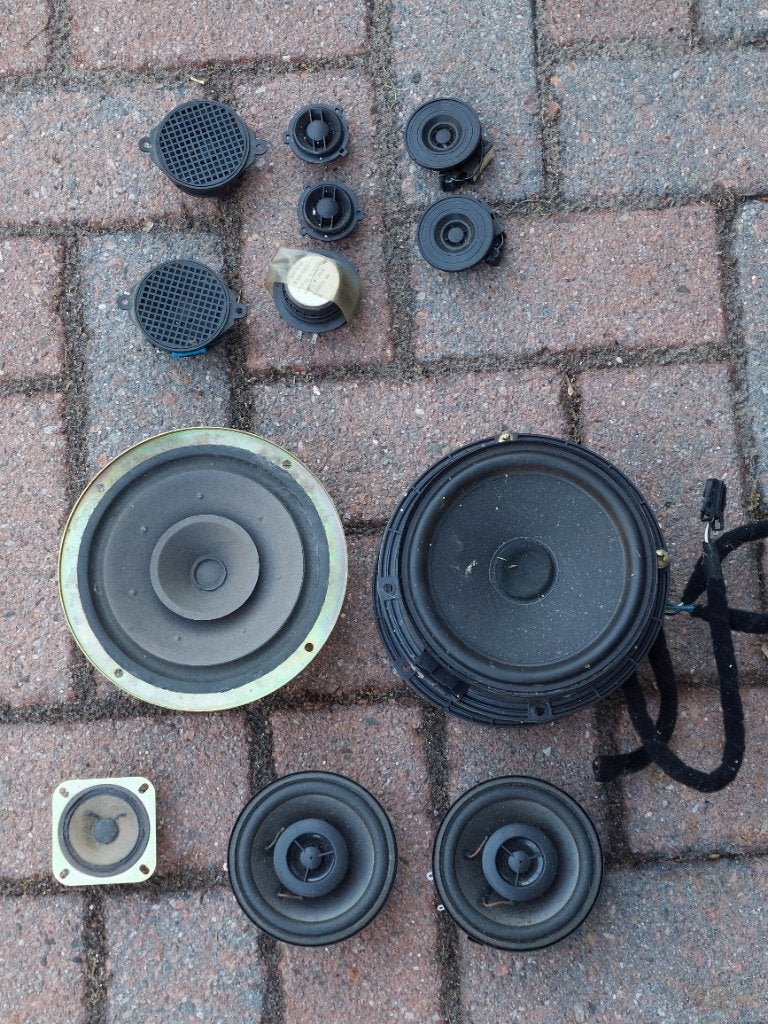 Diverse speakers (Volkswagen), Ophalen, Gebruikt