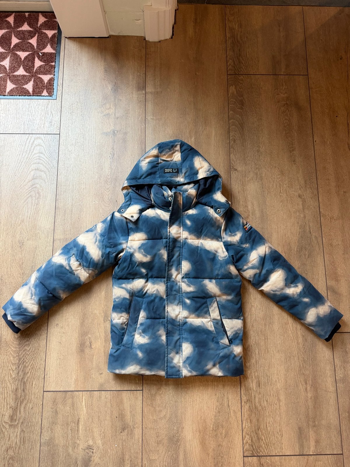 Scotch & Soda jongens winterjas maat 12/152, Ophalen of Verzenden, Zo goed als nieuw, Jongen, Jas