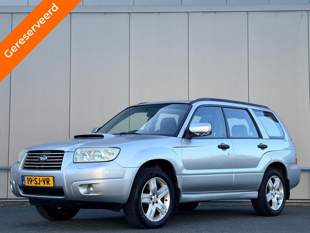 Subaru Forester 2.5 XT Executive P. VERKOCHT (bj 2006), Auto's, Subaru, 230 pk, Gebruikt, 4 cilinders, 2000 kg