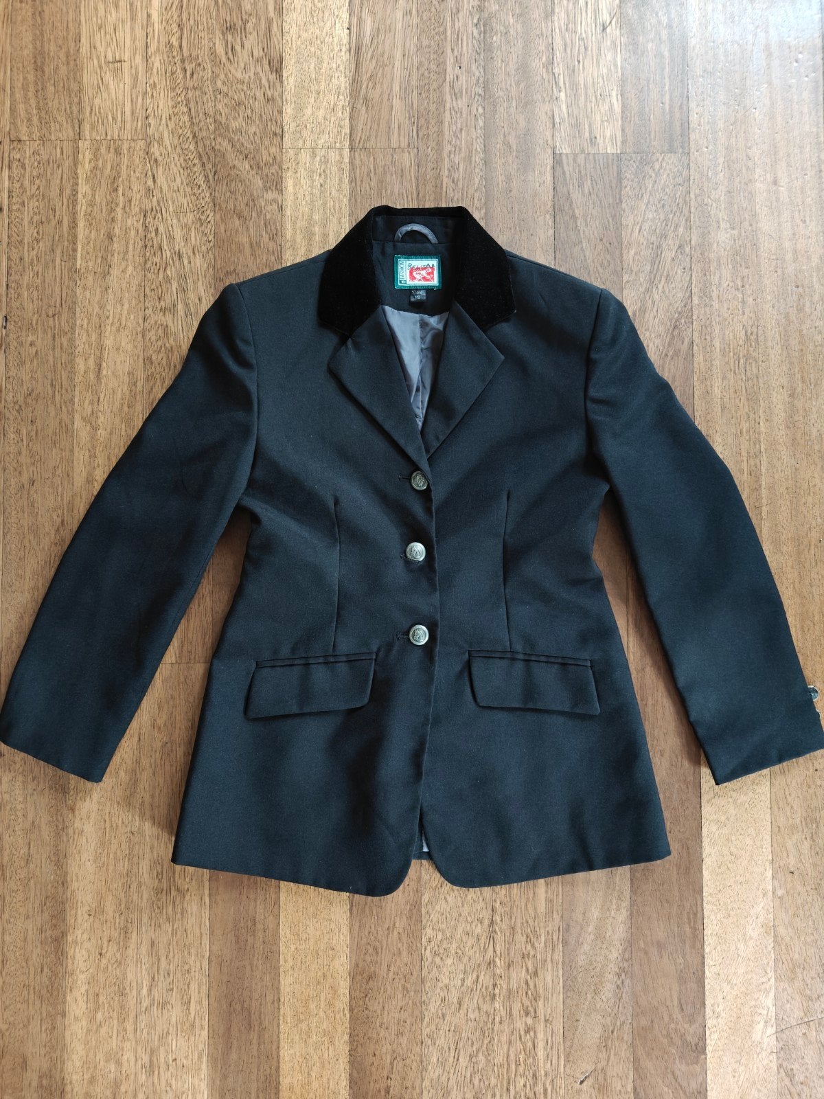 Paardrij wedstrijd jasje maat 140, Dieren en Toebehoren, Paardrijkleding, Kinderen, Dressuur, Ophalen of Verzenden, Zo goed als nieuw