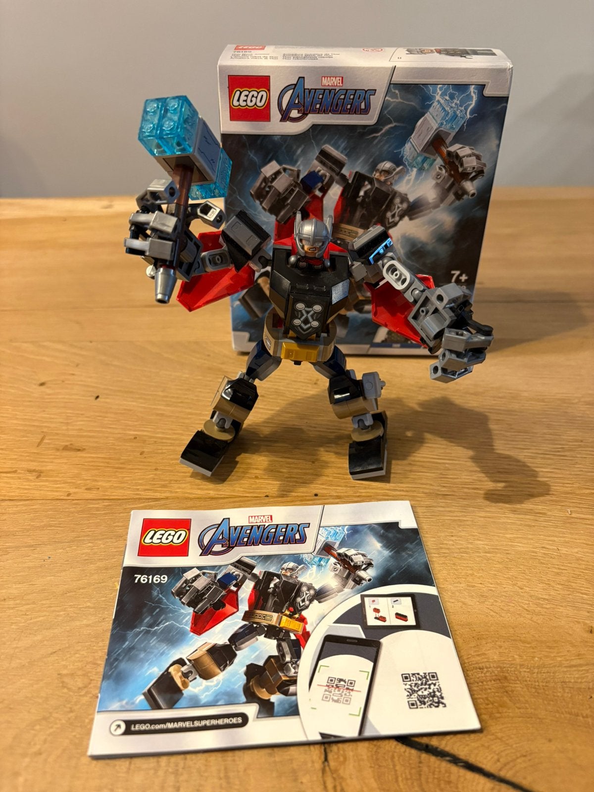 LEGO Marvel Thor mechapantser (76169), Marvel, Lego, Ophalen of Verzenden, Zo goed als nieuw
