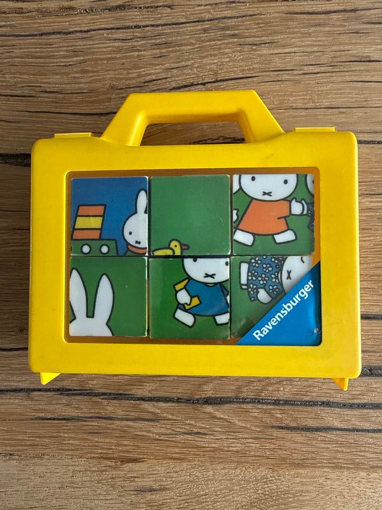 Ravensburger Nijntje Kubuspuzzel in Koffer, Ophalen of Verzenden, Minder dan 10 stukjes, Gebruikt, 2 tot 4 jaar