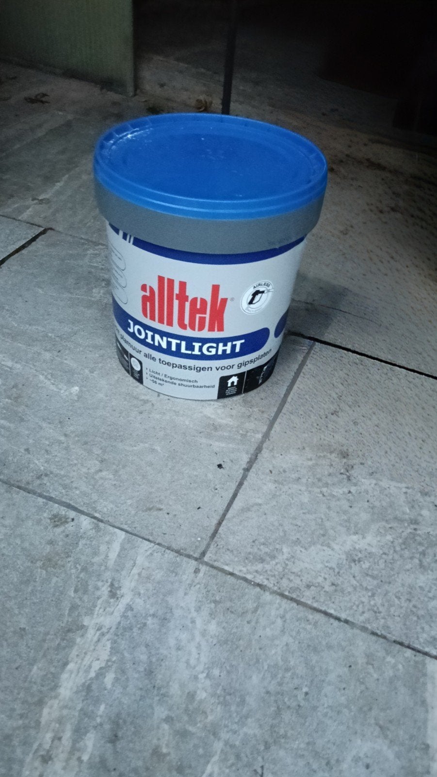 Alltek Jointlight Afwerkplamuur voor gipsplaten, Wit, Nieuw, Ophalen of Verzenden, Verf