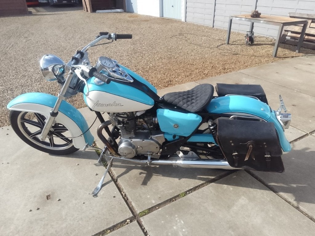 1980 yamaha xs 650 + 1973 harley shovel, Motoren, Motoren | Oldtimers