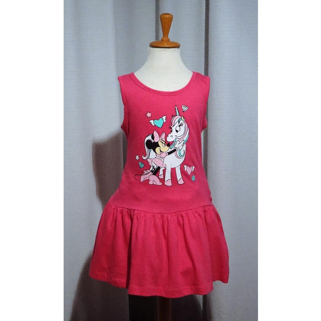 Nieuw ! Maat 104 Mooie Roze Tricot Unicorn Jurken, Disney, Meisje, Nieuw, Ophalen of Verzenden