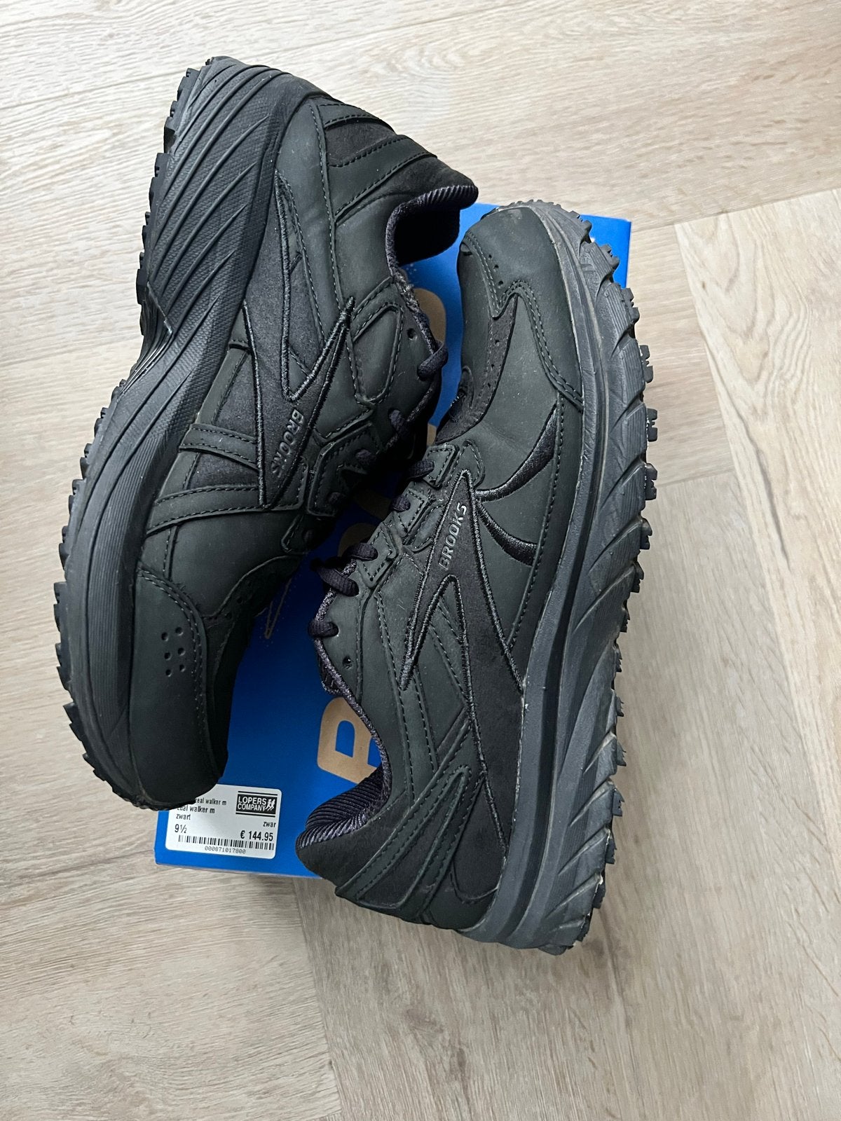 Brooks Zeal Walker Herenschoenen Zwart - Maat 43, Zwart, Nieuw, Ophalen of Verzenden, Wandelschoenen of Bergschoenen