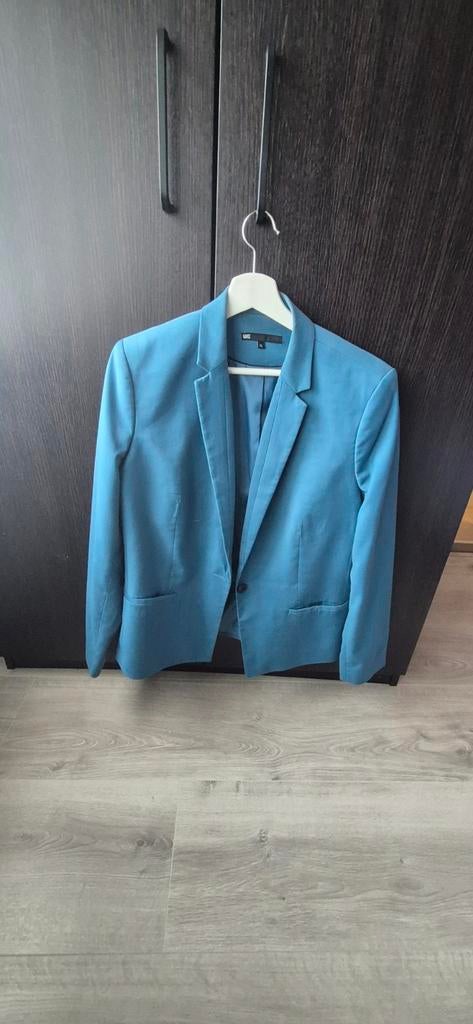 Blazer turquoise maat 44, Kleding | Dames, Blauw, WE, Maat 42/44 (L), Ophalen of Verzenden
