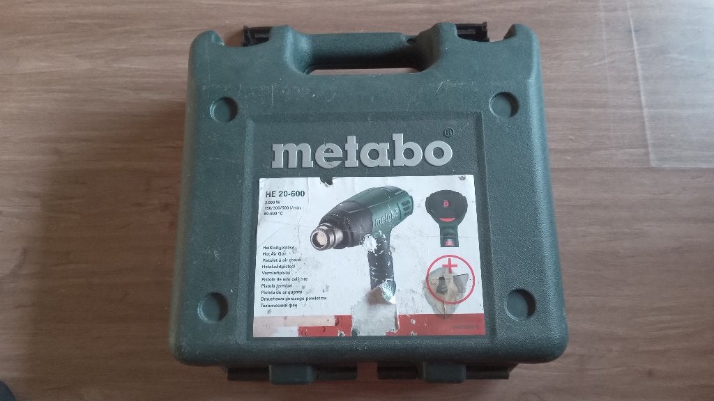 Ik verkoop een industrieel heteluchtpistool Metabo., Ophalen of Verzenden, Gebruikt, Overige typen, Overige merken