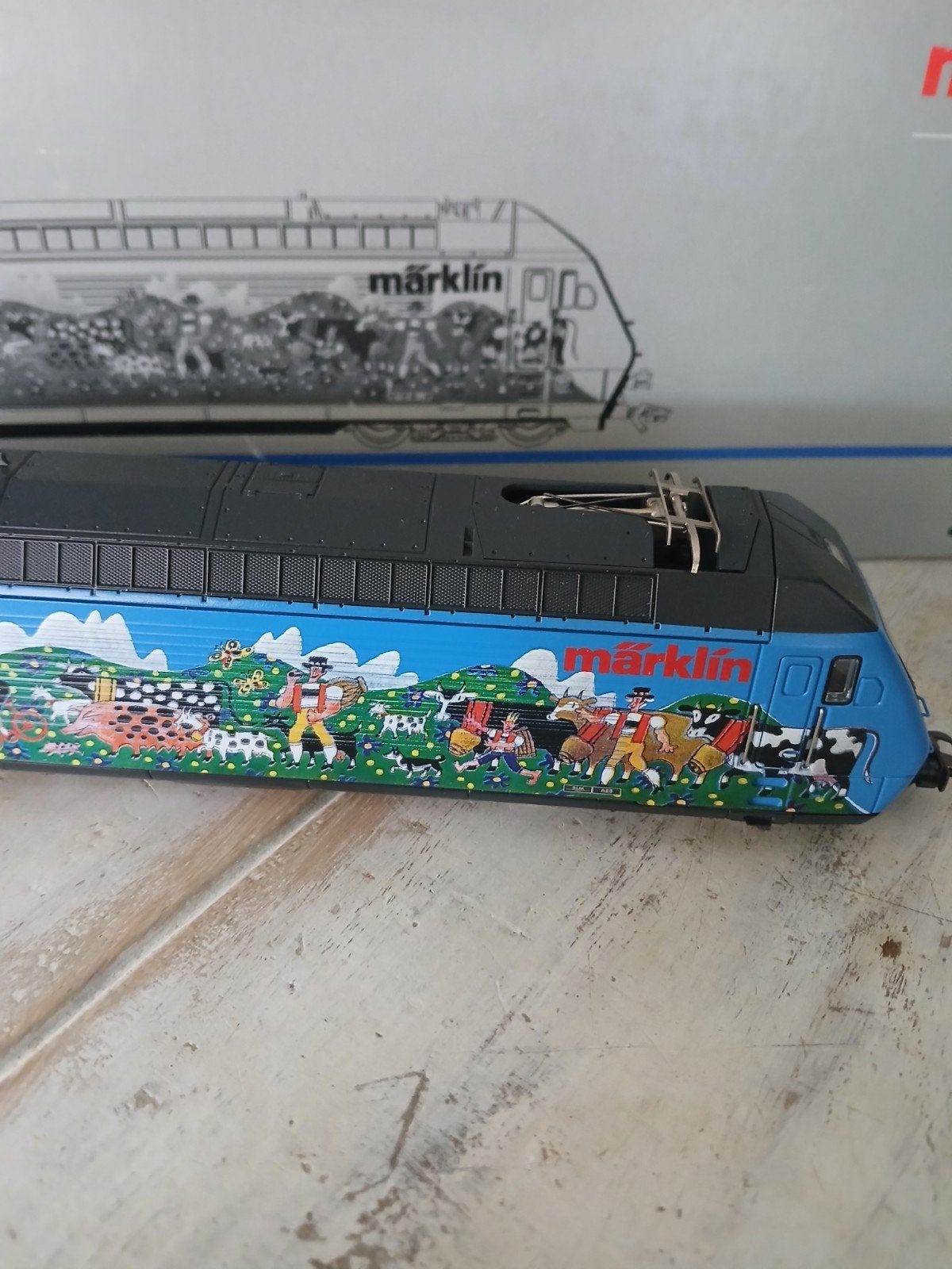 3752 marklin, Hobby en Vrije tijd, Modeltreinen | H0, Wisselstroom, Locomotief, Ophalen of Verzenden, Zo goed als nieuw