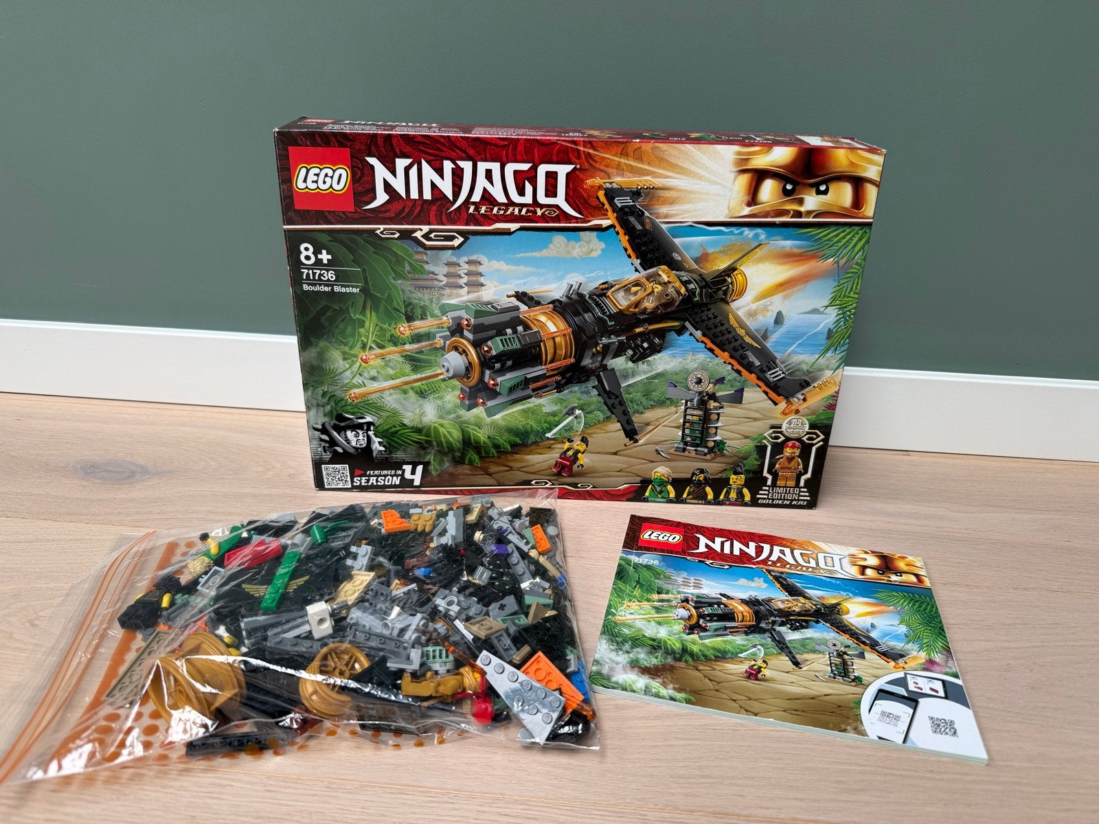 Complete Lego Ninjago Legacy 71736, Ophalen, Lego, Zo goed als nieuw, Inclusief doos