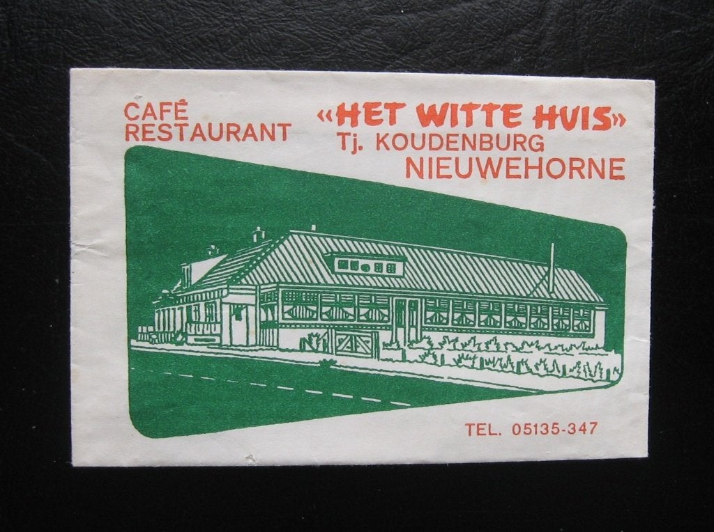 3734 Nieuwehorne (Fr.) - Cafe Restaurant Het Witte Huis, Verzamelen, Verzenden, Nederland