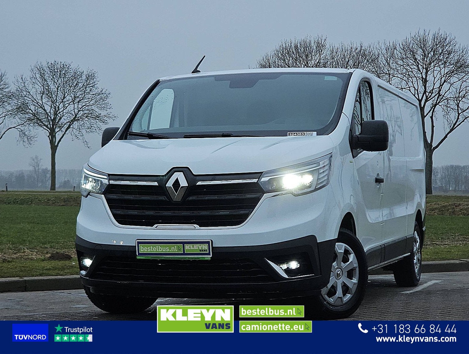 RENAULT TRAFIC 2.0 DCI l2h1 navi euro6 nap!, Gebruikt, Euro 6, Renault, Wit
