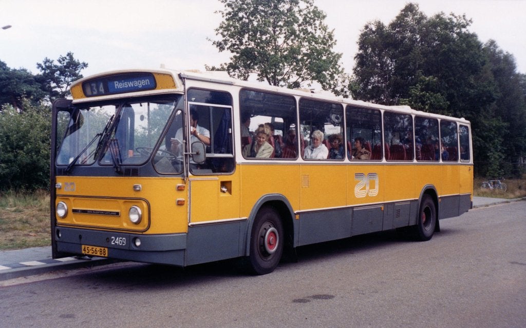 Busfoto MB 200 2469 zo oirschot, Verzenden, 1980 tot heden, Noord-Brabant