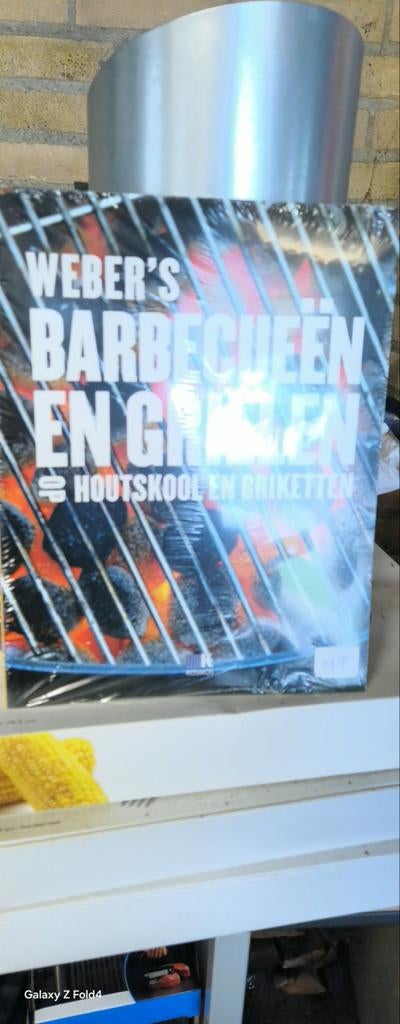 Weber's Barbecueën en Grillen met Houtskool en Briketten, Nieuw, Ophalen of Verzenden, Hoofdgerechten, Weber
