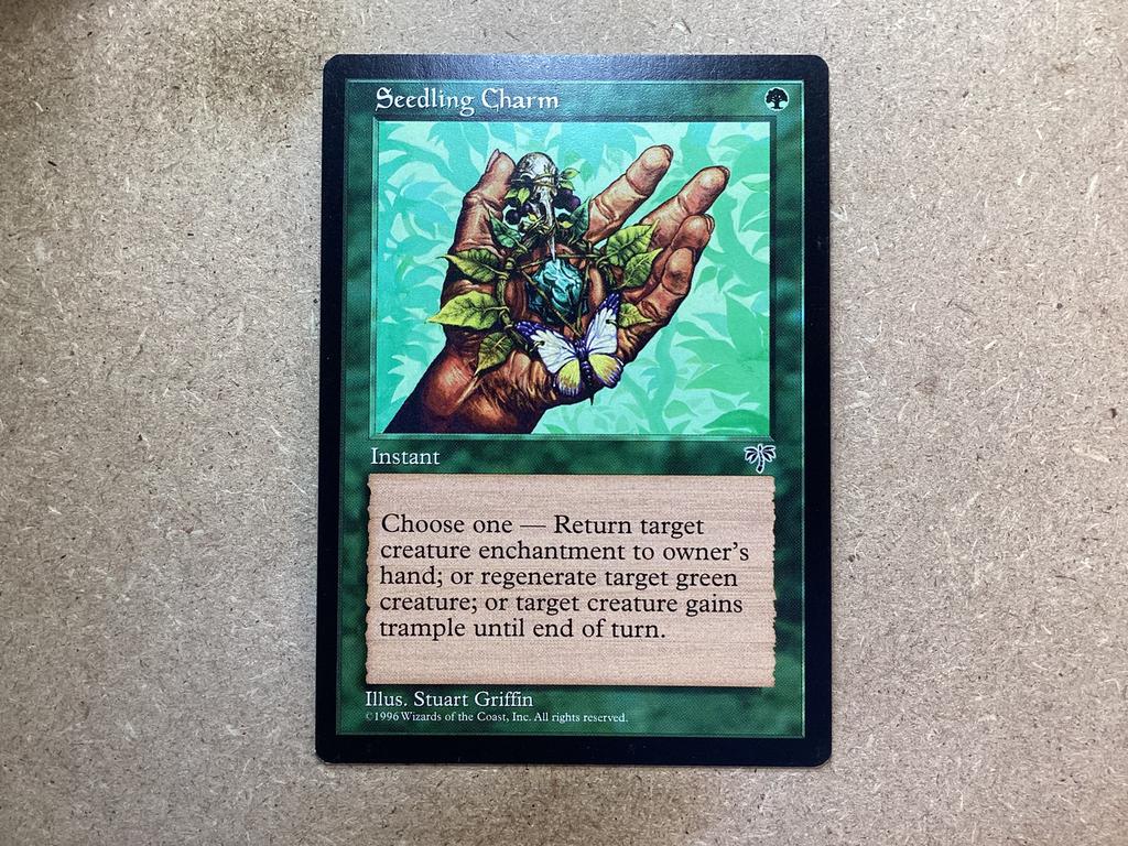 1x Seedling Charm (Excellent), Ophalen of Verzenden, Zo goed als nieuw, Losse kaart