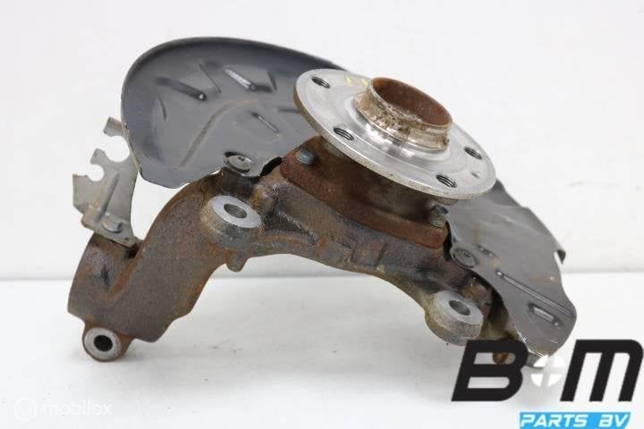 Wiellagerhuis wiellager linksvoor VW Golf 7 16km 5Q0407255R, Gebruikt