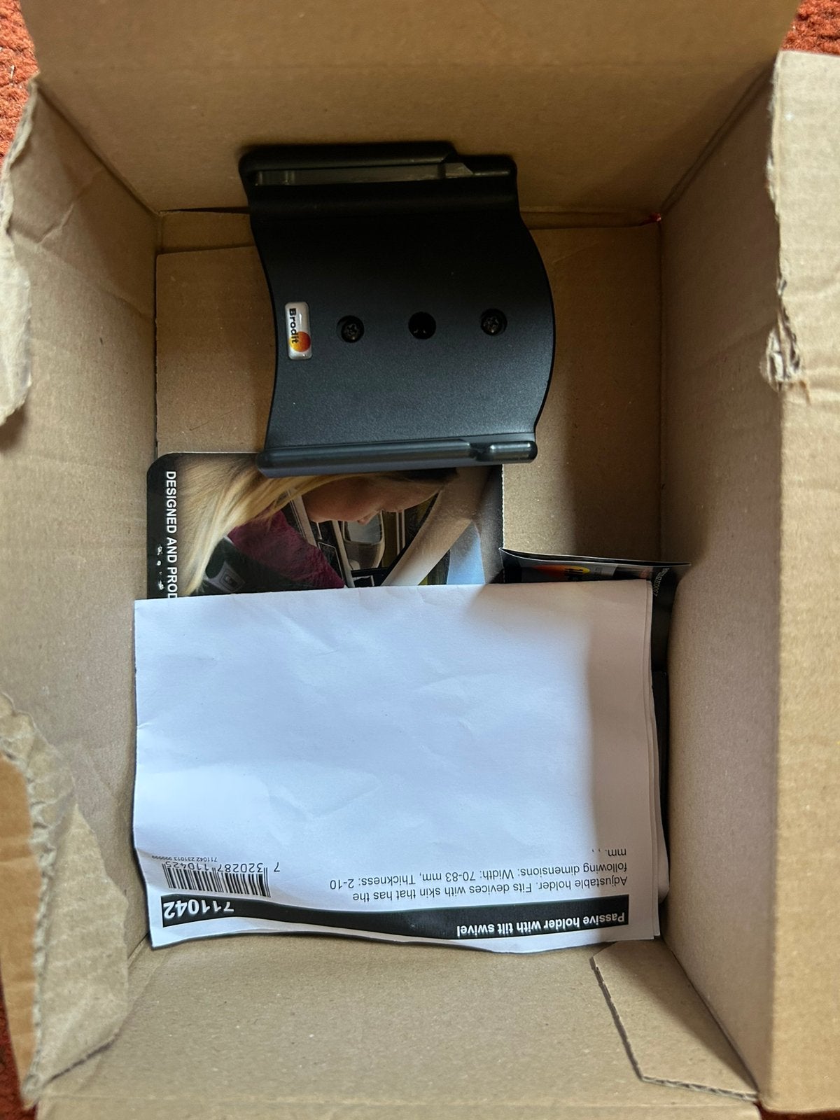 Tk brodit telefoon houder iphone 14, Telecommunicatie, Ophalen of Verzenden, Zo goed als nieuw, Auto