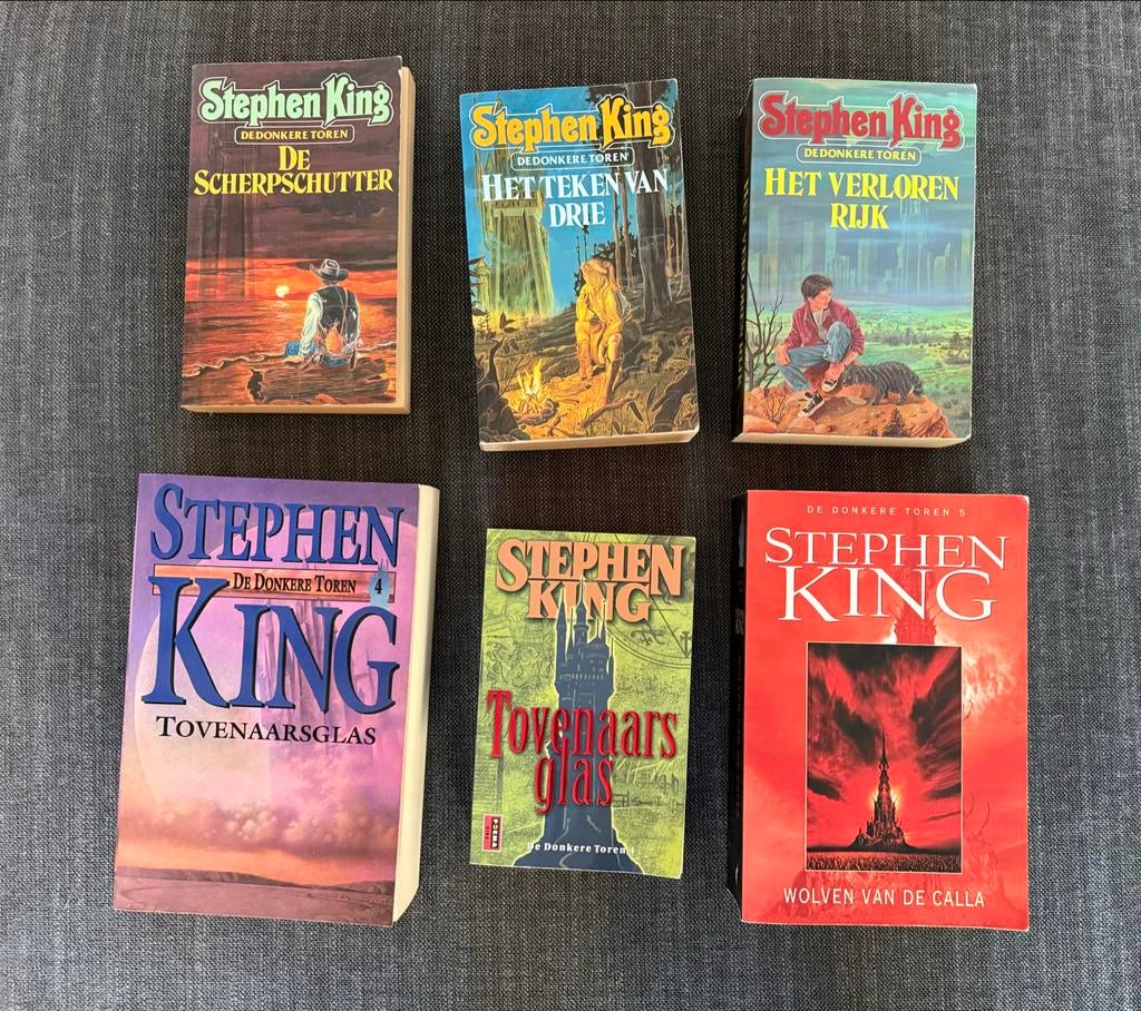 Stephen King - De Donkere Toren serie (diverse delen), Boeken, Ophalen of Verzenden, Gelezen, Nederland