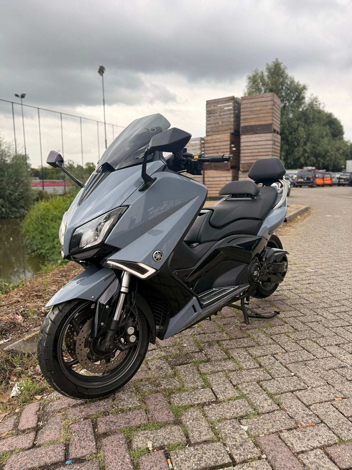 Yamaha TMAX 530 - Full option - Nardo grijs, Gebruikt, Particulier, Minimaal motorrijbewijs A2, Automaat