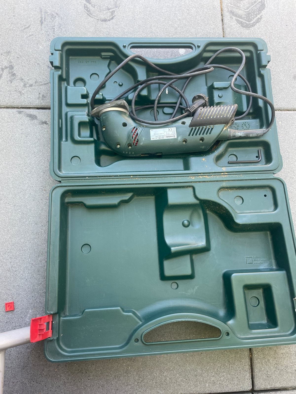 Metabo DSE 300 Intec vlakschuurmachine in koffer, Ophalen, Gebruikt, Minder dan 600 watt, Vlakschuurmachine