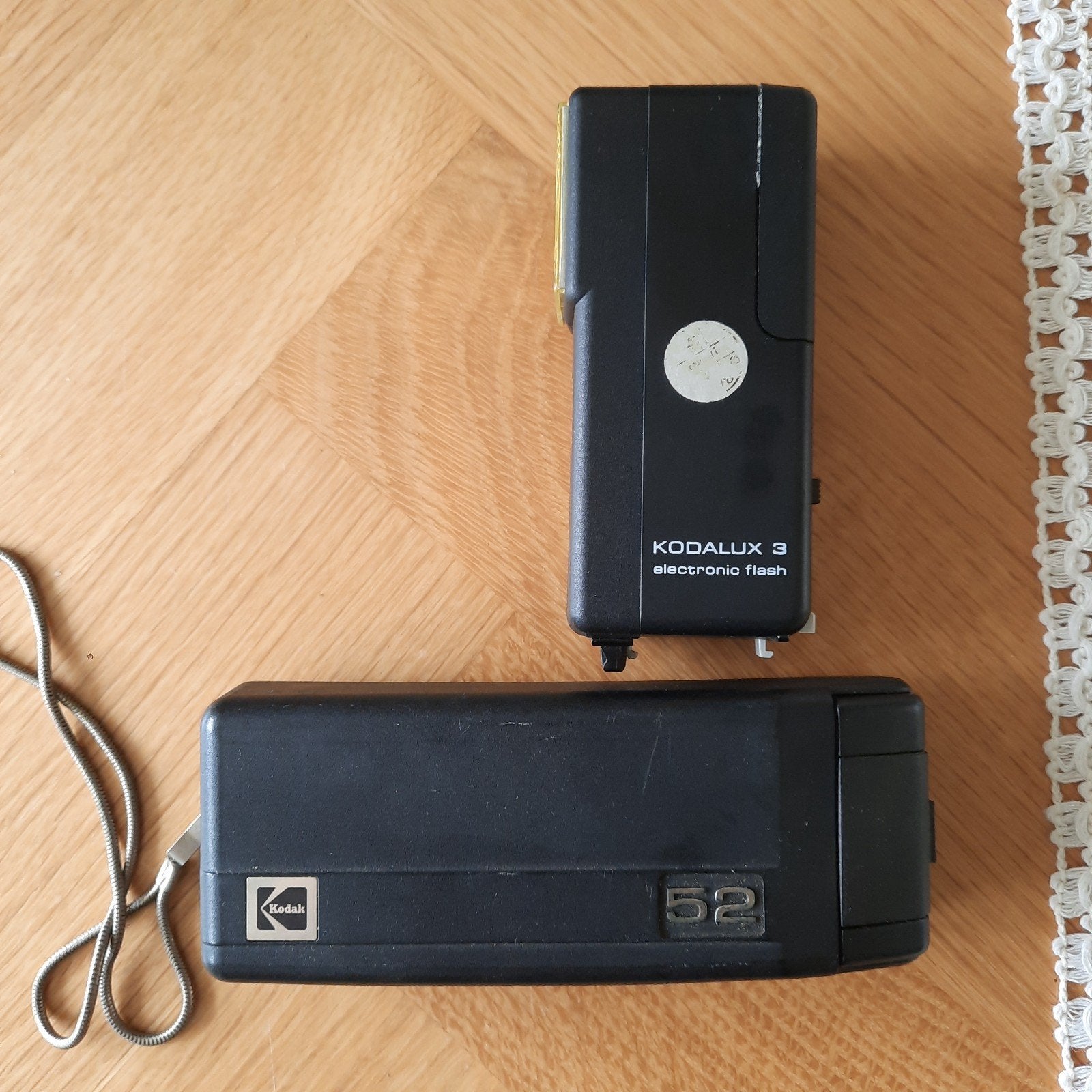 oud fototoestel Kodak 52, Audio, Tv en Foto, Fotocamera's Analoog, Ophalen of Verzenden, Gebruikt, Compact, Kodak