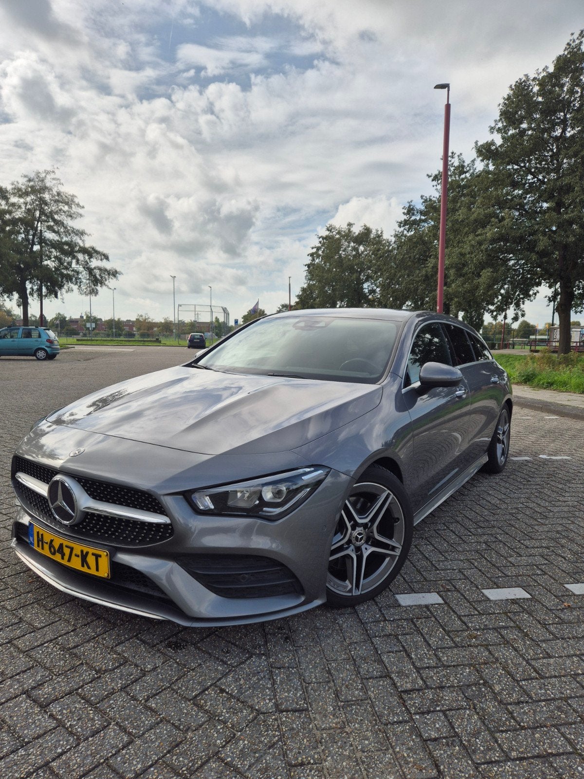 Mercedes-Benz CLA 200 163pk 7G-DCT 2020 Grijs, Auto's, 4 cilinders, 163 pk, Origineel Nederlands, Stationwagon