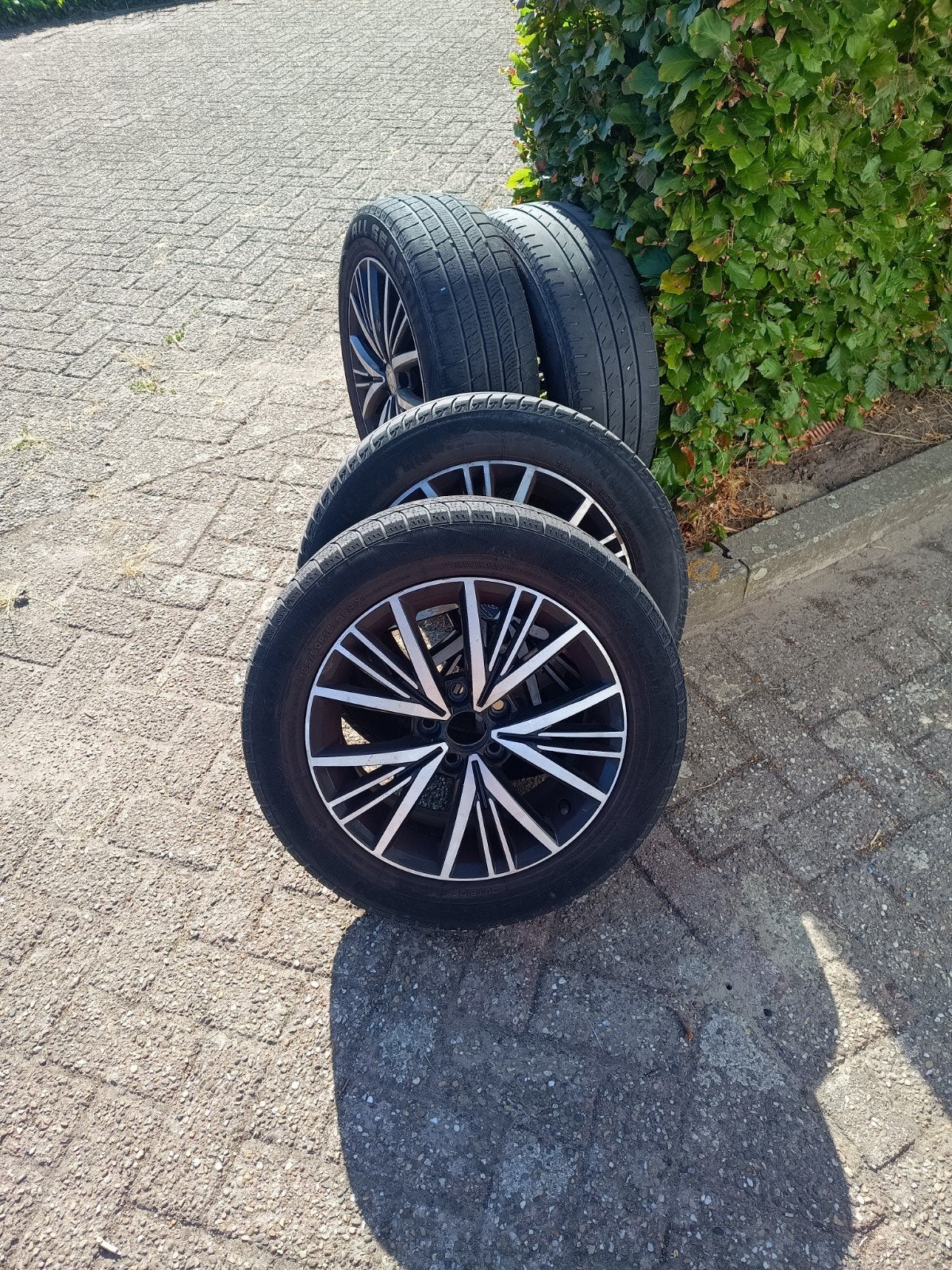 Org. velgenset A1 Ibiza Fabia Polo 6R 6C 2G teab, Ophalen, Gebruikt